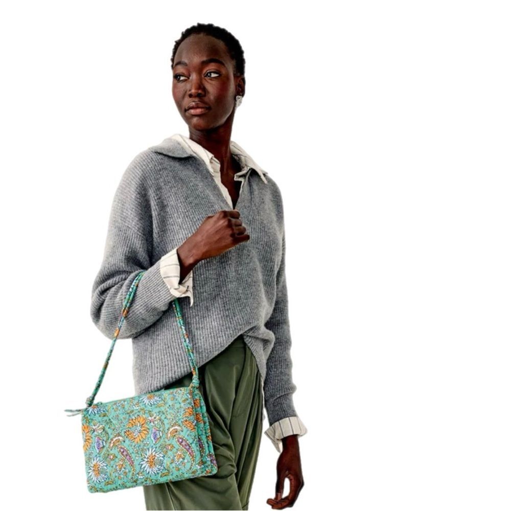 Vera Bradley Foxbury Crossbody in Gemstone Paisley - Picture 6 of 6